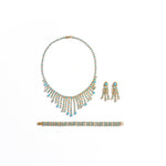 Carica l'immagine nel visualizzatore Galleria, Parure anni ‘70 ispirazione decò