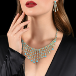 Carica l'immagine nel visualizzatore Galleria, Parure anni ‘70 ispirazione decò