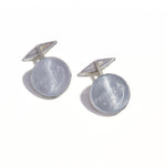 Carica l'immagine nel visualizzatore Galleria, Gemelli da polso in argento - Moneta Lira 1955