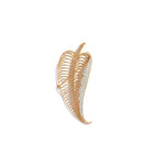 Carica l'immagine nel visualizzatore Galleria, Spilla a foglia anni ‘80