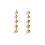 Carica l'immagine nel visualizzatore Galleria, Orecchini pendenti a sfere