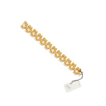 Carica l'immagine nel visualizzatore Galleria, Bracciale maglia geometrica anni ‘70