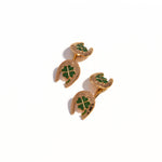 Load image into Gallery viewer, Double sided lucky cufflinks
