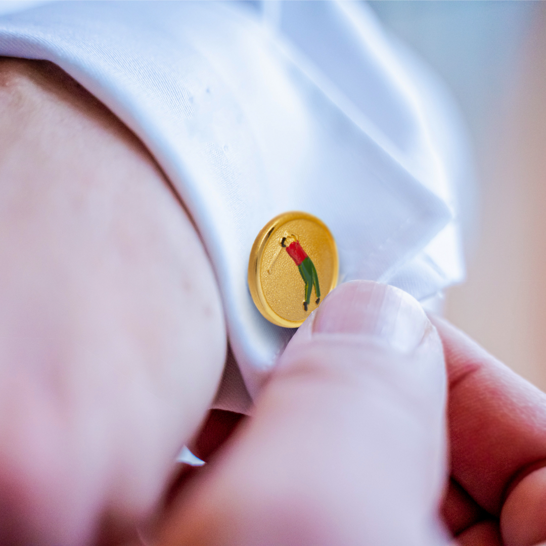 Golf cufflinks 