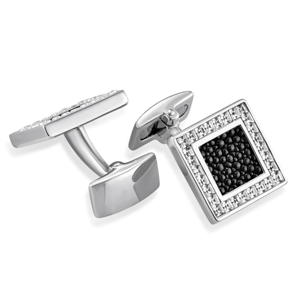 Gemelli da polso argento da gran sera