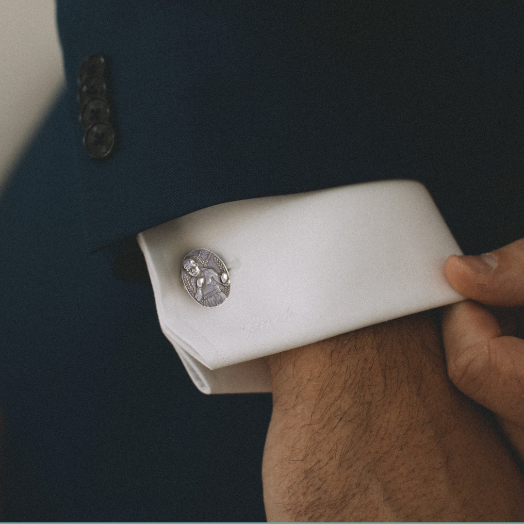 Joe Louis Double Sided Cufflinks