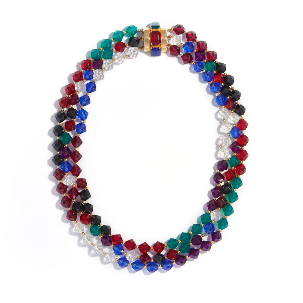 Multicolor 80s necklace