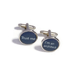 Load image into Gallery viewer, Trust Me, I am an Architect Cufflinks 
