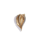 Load image into Gallery viewer, 80s leaf brooch
