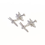 Load image into Gallery viewer, Double sided aviation cufflinks
