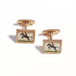 Load image into Gallery viewer, Riding cufflinks 

