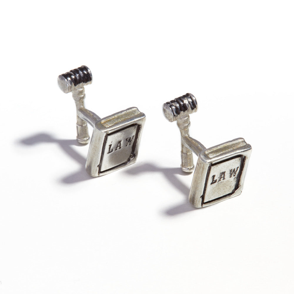Double sided legal cufflinks 